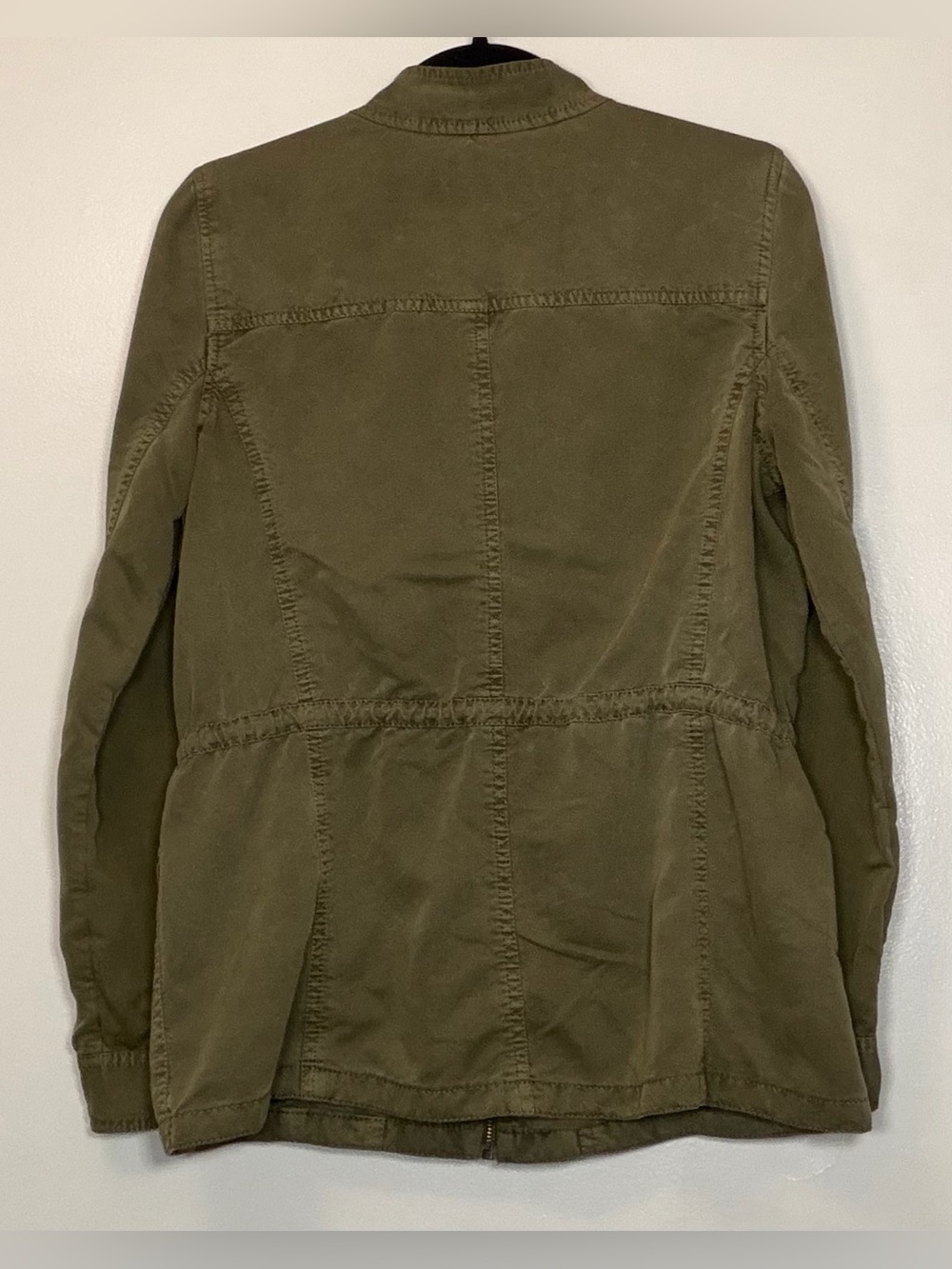 hinge Olive Utility Button-Front Jacket - Picture 2 of 5